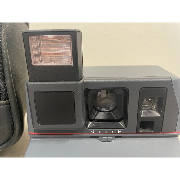 Vintage 3 Polaroid 600 Impulse OneStep Instant Film Camera Case & Manual Tested - Picture 6 of 12